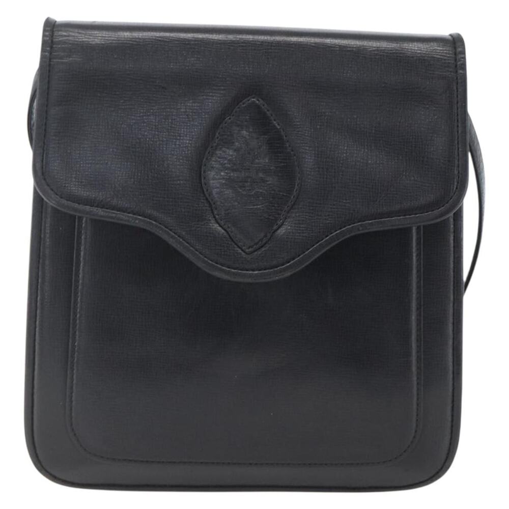 Saint Laurent Leather Shoulder Bag Gold